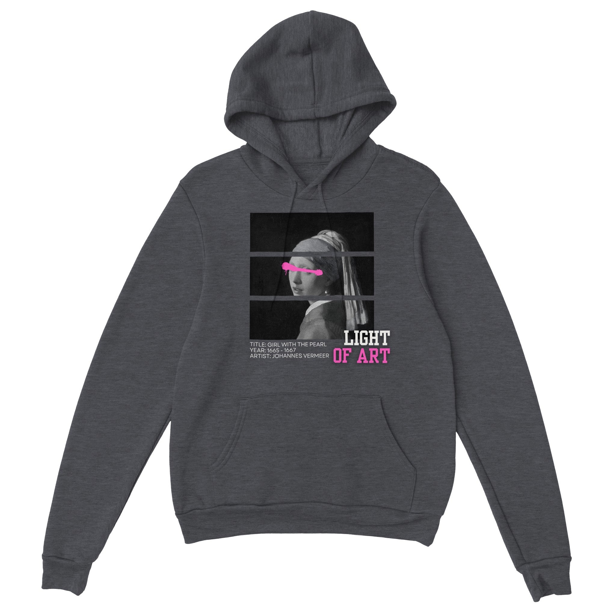 Hoodie Unisex - Girl with the pearl - Art