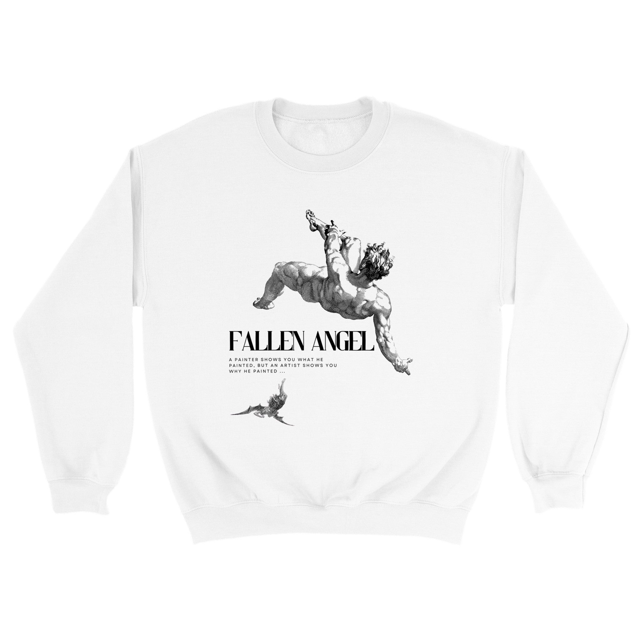 Sweater Unisex - Fallen Angel Lucifer - Art