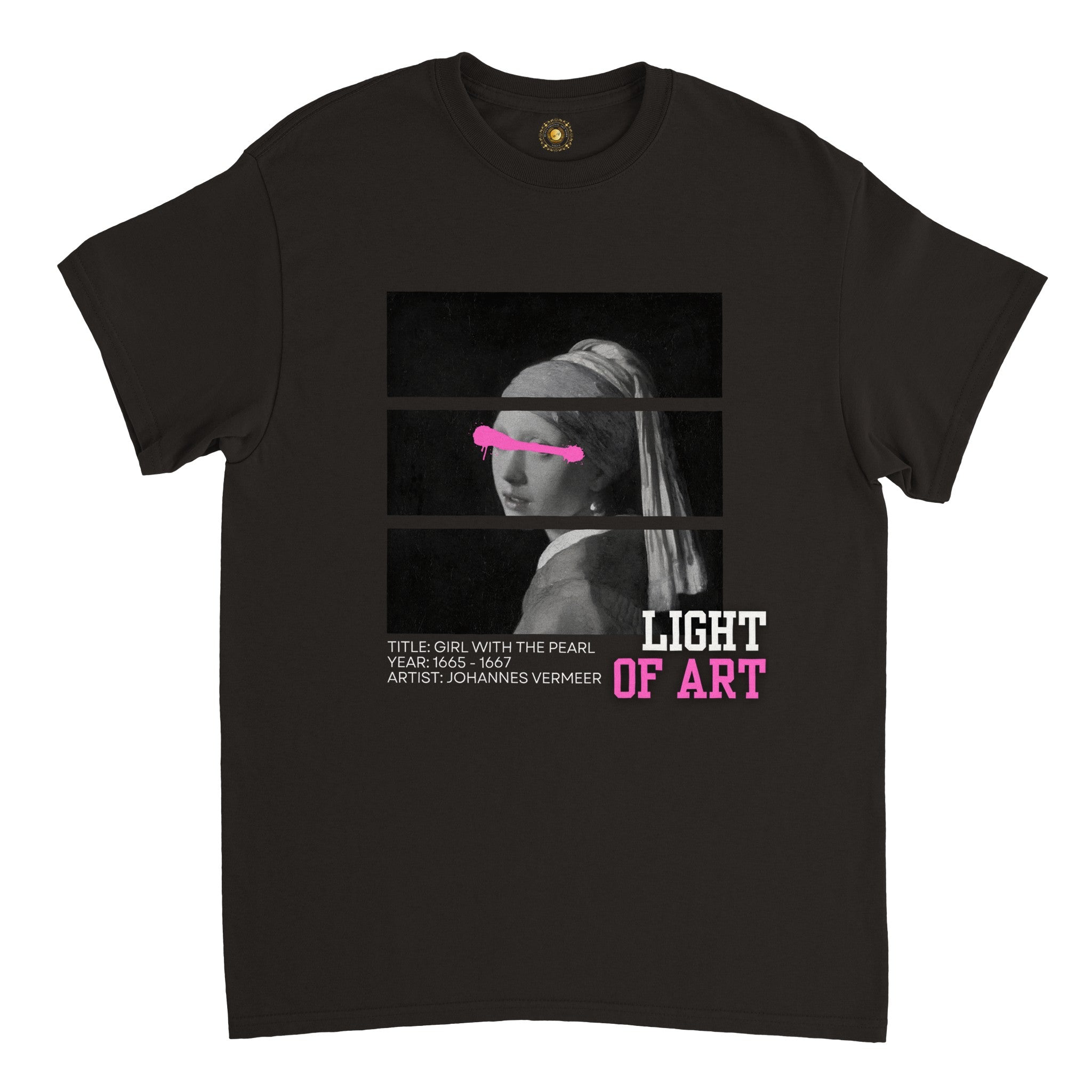 T-shirt Unisex - Girl with the pearl - Art