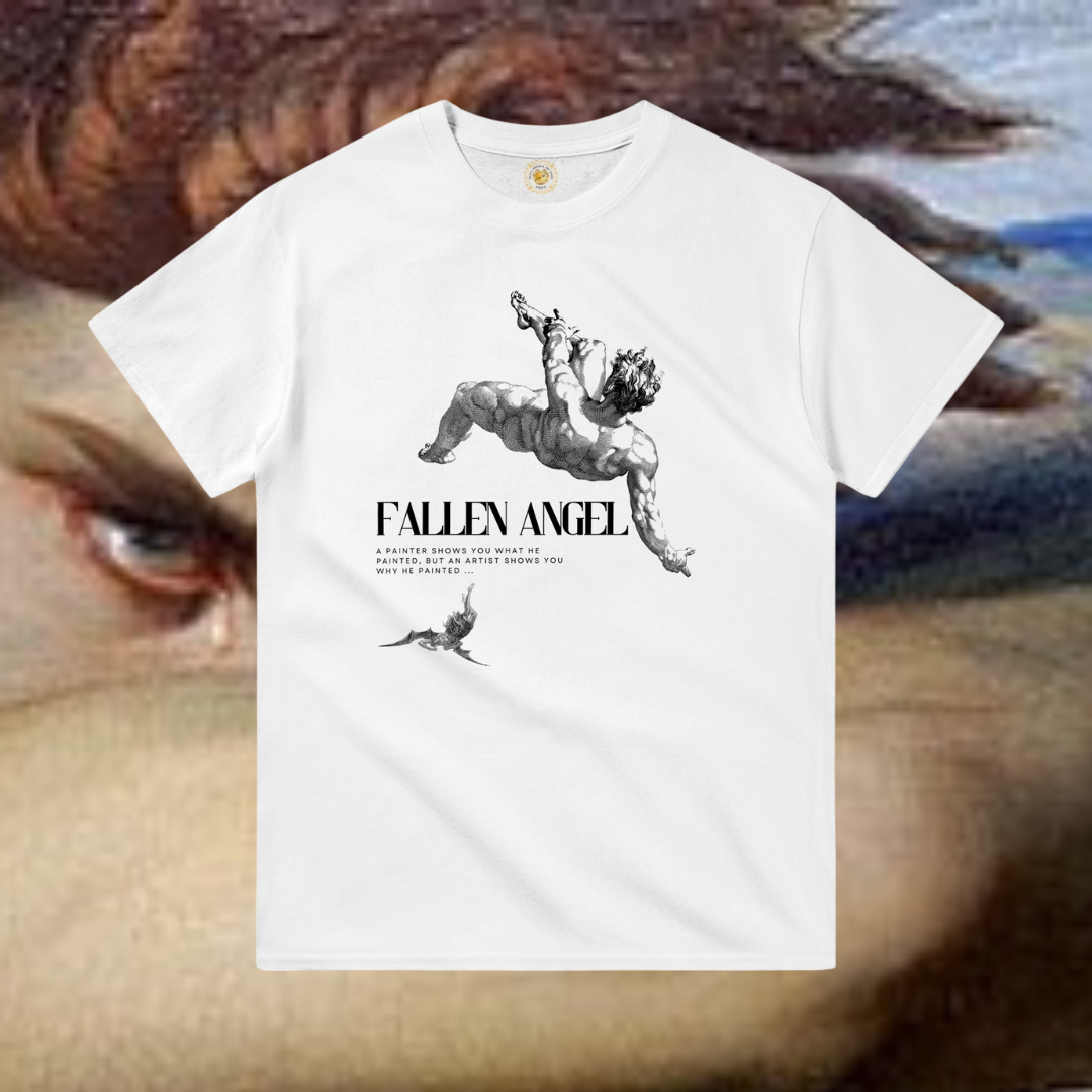 Camiseta Unisex - Ángel Caído Lucifer - Arte