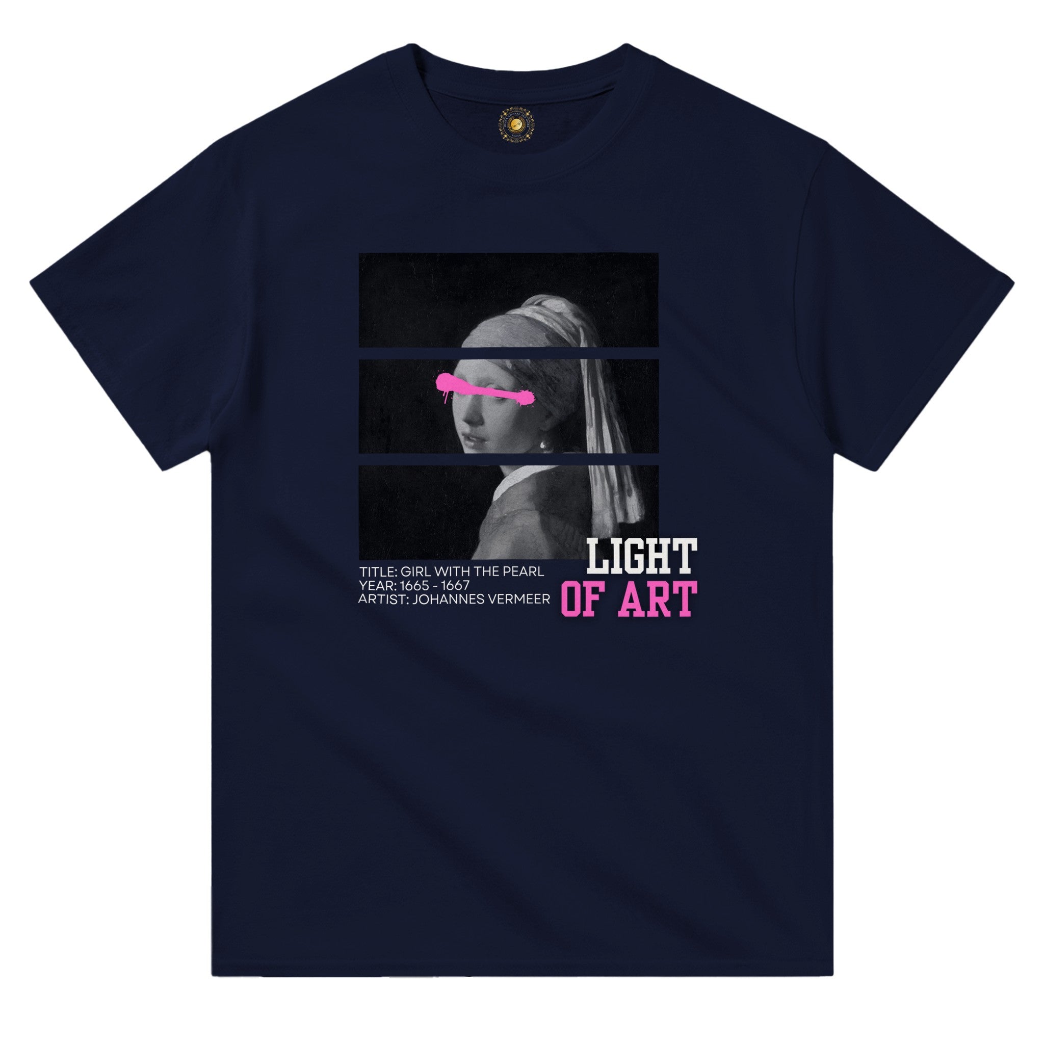 T-shirt Unisex - Girl with the pearl - Art