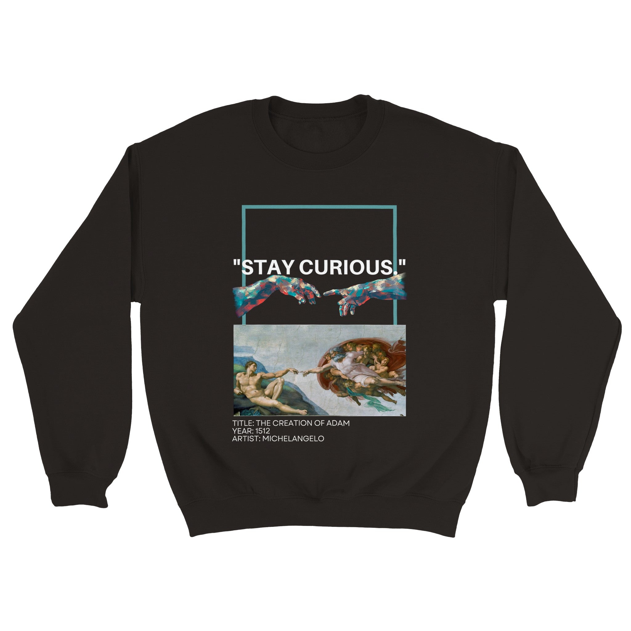 Sweater Unisex - The creation of Adam - Art